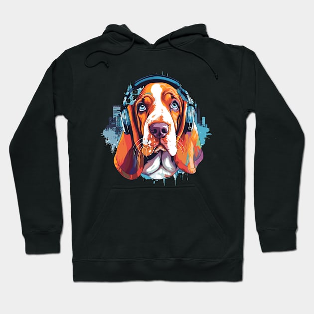 Basset Hound Animal World Pet Dog Loving Fun Hoodie by Cubebox